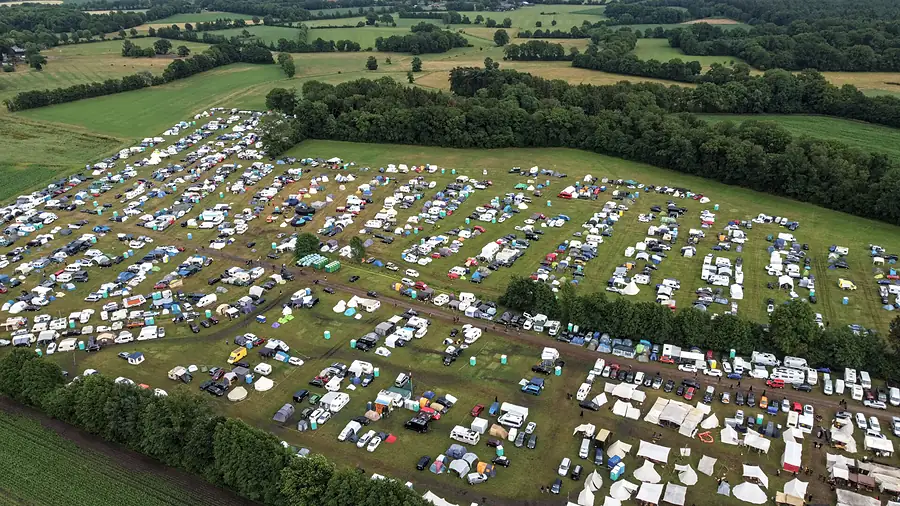 Hoernerfest 2023 Luftaufnahme — 2023