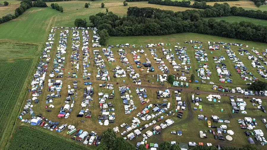 Hoernerfest 2023 Luftaufnahme — 2023